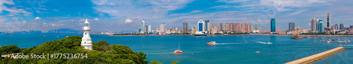 Photos Aerial view of Xiaoqingdao Park in Qingdao, China