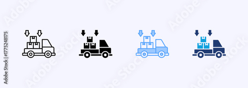 Loading Icon Set Multiple Style Collection