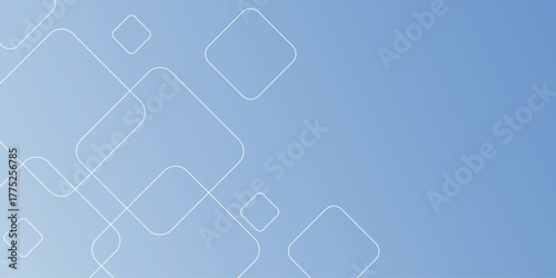 Abstract background with simple geometric line pattern. Background design with modern white square lines. Futuristic vector concept for covers, brochures, certificates, websites, presentations.