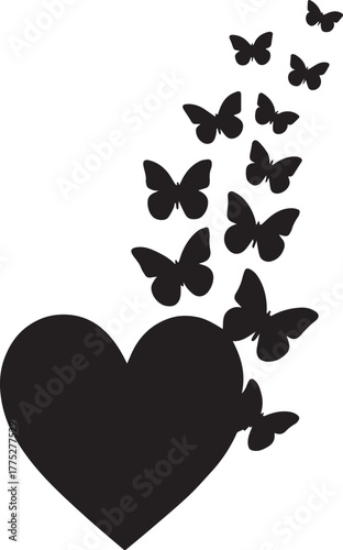 “She lets love rise on wings.”

