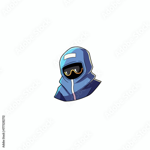 Vector Character with White Clean Background