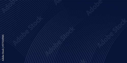 Premium background design with diagonal dark blue lines pattern. Vector horizontal template for digital luxury business banner