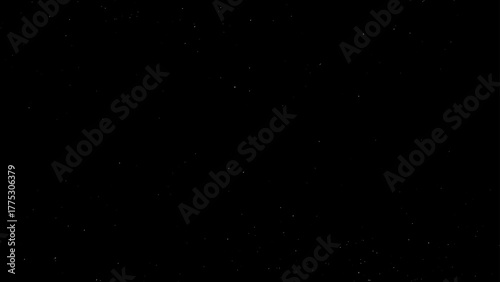 A wide field astrophotographic image showing real stars