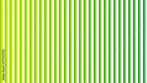 Abstract vertical stripes gradient of yellow to green