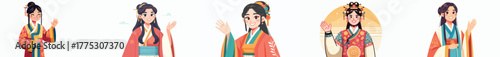 a femalr Confucian religious expert says hello