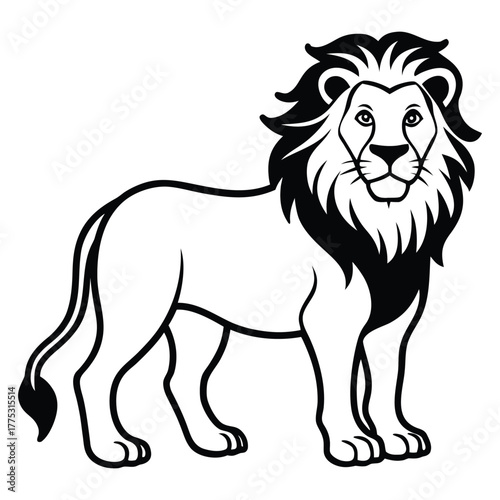 lion vector roaring lion tribal silhouette art, lion vector roaring beast tribal tattoo style