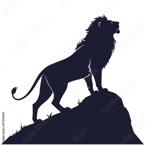 lion vector roaring lion tribal silhouette art, lion vector roaring beast tribal tattoo style