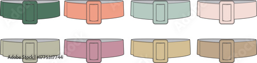 Colorful Belt Collection Fashionable Accessories for All Occasions