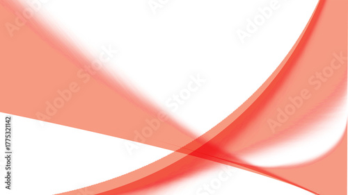Tableau sur toile Abstract red and black design with intersecting shapes creating a dynamic visual