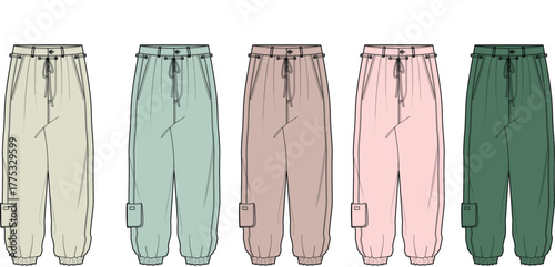 Fashionable and versatile pants in various stylish colors for a trendy wardrobe