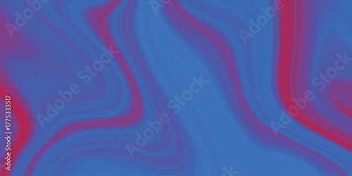 Swirling abstract liquid marble effect in blue and red for elegant fluid backgrounds and sophisticated graphic design applications