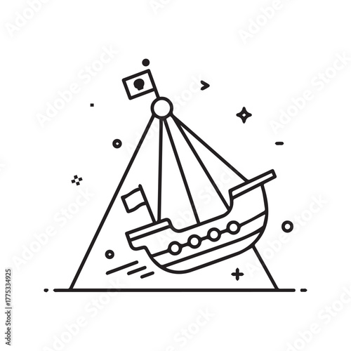 Pirate Ship Ride: Thrilling Amusement Park Attraction for Fun