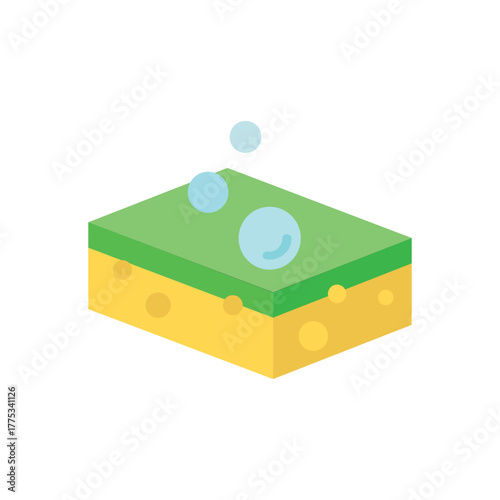 sponge icon vector design template
