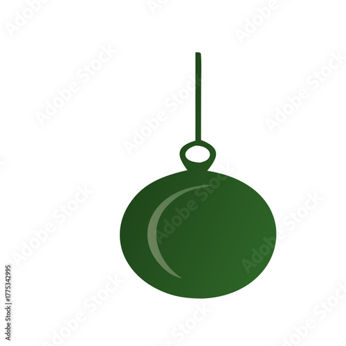 Flat Christmas Icon Set – Holiday Symbols, Gifts, Tree, Snowflake, and Candy Cane Vector