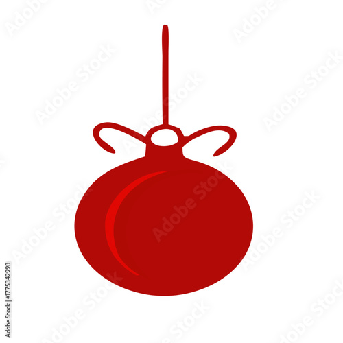 Flat Christmas Icon Set – Holiday Symbols, Gifts, Tree, Snowflake, and Candy Cane Vector