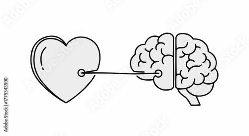 Heart and Brain Connection.