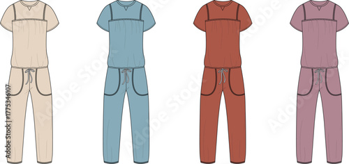 Colorful Jumpsuit Collection Fashionable and Comfortable Apparel for Everyday Style