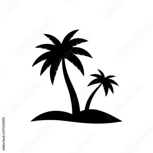 Vintage car driving down highway with mountains in background illustration