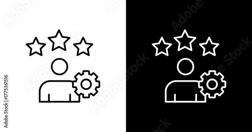 Reputation Management  Icon Set Multiple Style Collection