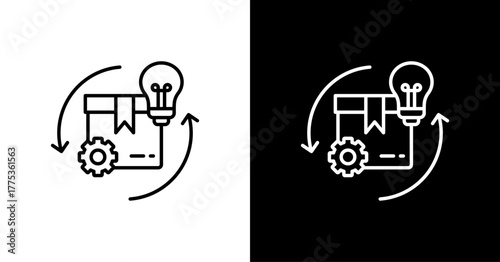 Product Development  Icon Set Multiple Style Collection