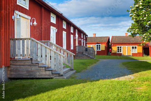 Lövånger Church town, Sweden