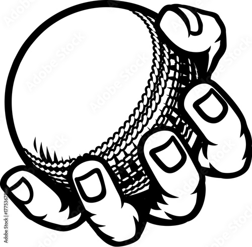 A mascot person hand or fis...