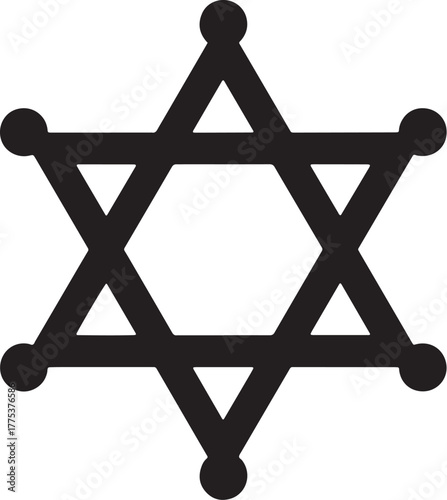 Star of David Symbol - Jewish Identity and Heritage.