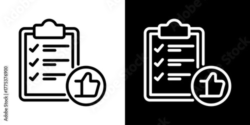 Acceptable Icon Of Line Black And White Style 