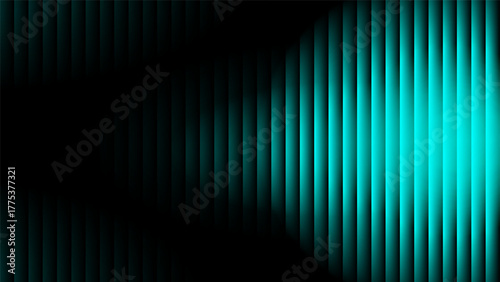 White-green gradient with glass effect on black background. Blending freshness with high-tech aesthetic with glossy smooth transitions. Ideal for branding, poster, product presentation, advertisement