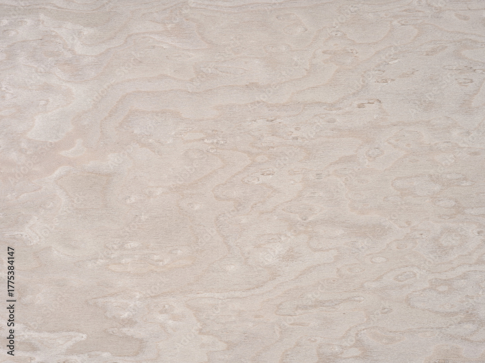 Fototapeta premium Whispering cream and beige, the veneer wood surface reveals nature's artistry
