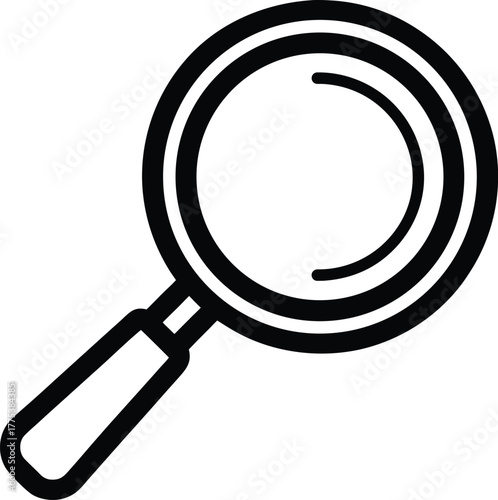 Outline Magnifying Glass Icon

