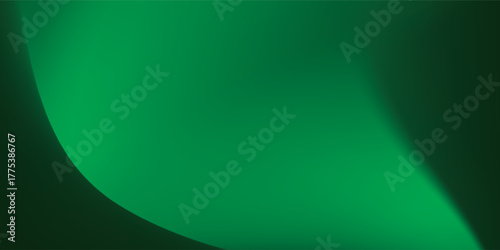 Green abstract background flowing with noise