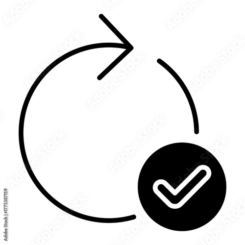 Consistency Glyph Icon