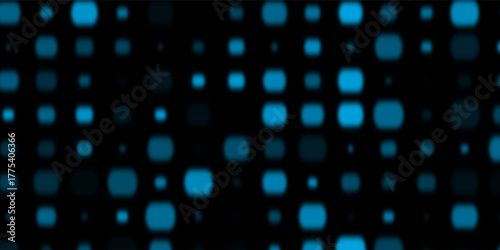 abstract geometric background frame. halftone pattern on geometric black background.  Linear syombol blured.