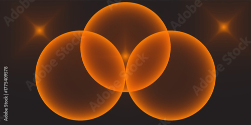 Abstract geometric dark blue and orange square theme overlap background graphic good simple art nice soft good illustrations vector natural style