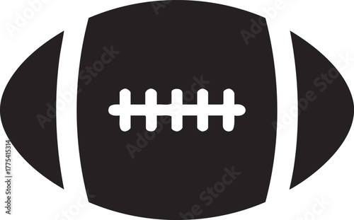 Football Icon, American Football, Football Vector, Sports, Mens' Sports, Vector Illustration Background