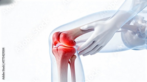 Show knee joint related medicine or health;