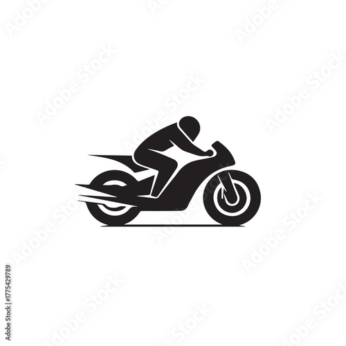 motorcycle vector illustration