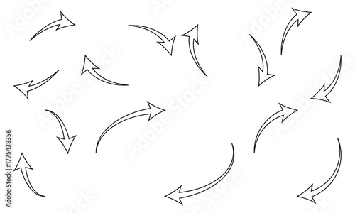 Oval circle rotate arrow icon. Ellipse orbit line arrow symbol. Oval circumference sign. Vector illustration isolated on white background.