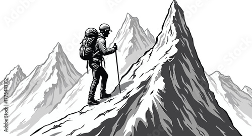 Conquering peaks, hiker finds challenge in mountains