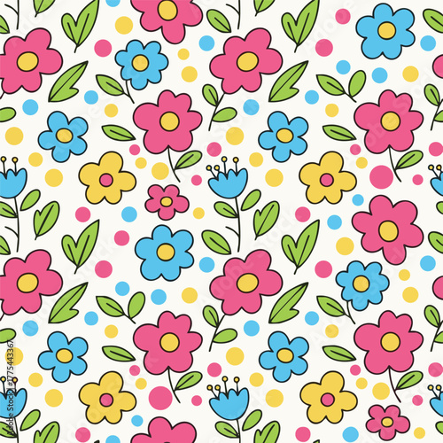 seamless pattern with apples