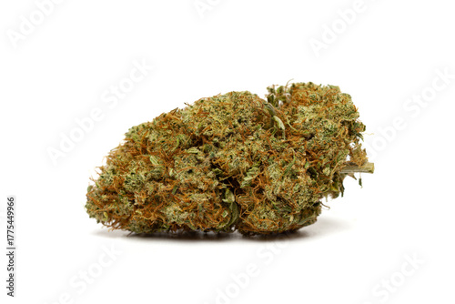 Weed isolated on white background
