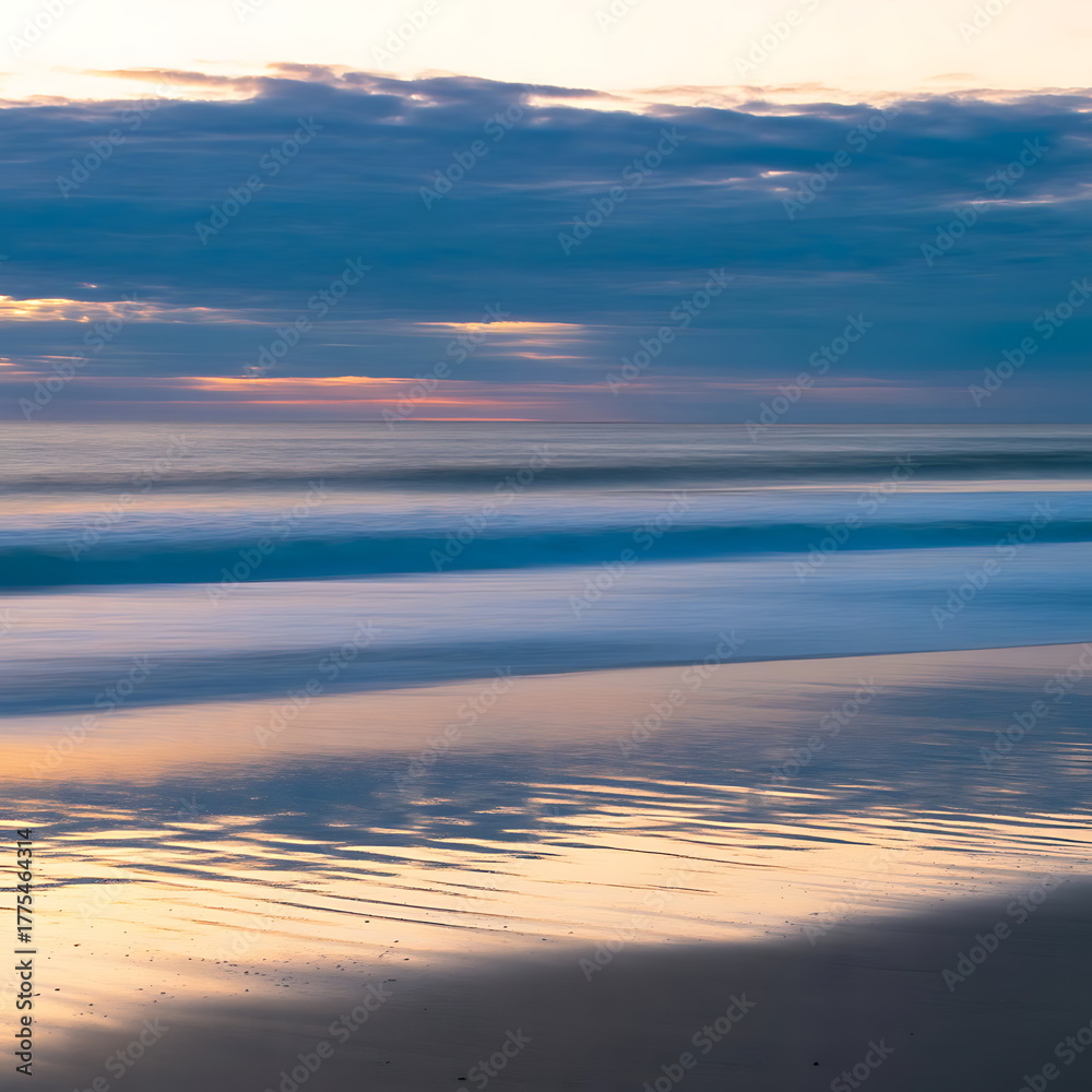 Fototapeta premium sunset over the sea