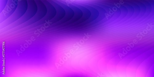 Graphic design art of abstract illusion of spiral with geometric shapes of pink and violet neon lines