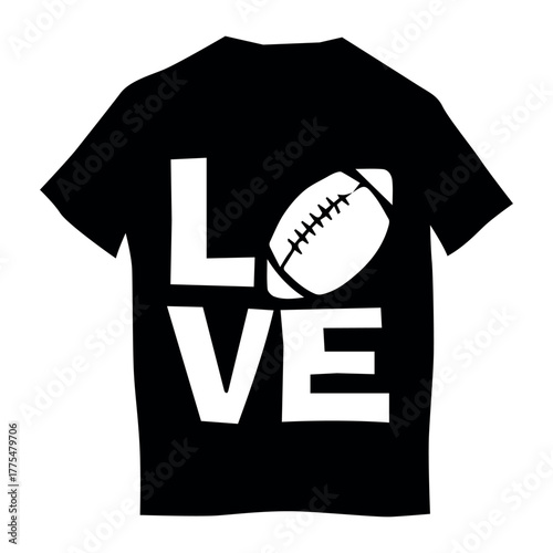 t shirt design concept of lave