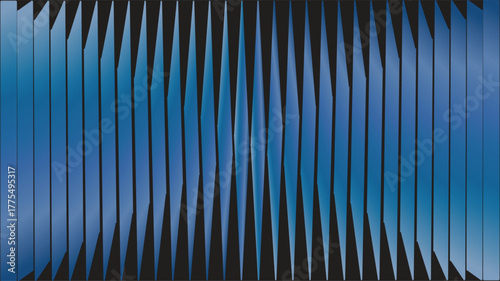 Dynamic Blue Geometric Gradient Abstraction background. gradient blue abstract background. Colorful striped background. glossy digital wall art.