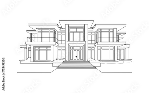 Contemporary residential design sketches for architects illustrating innovative architectural forms and spatial concepts for modern living.