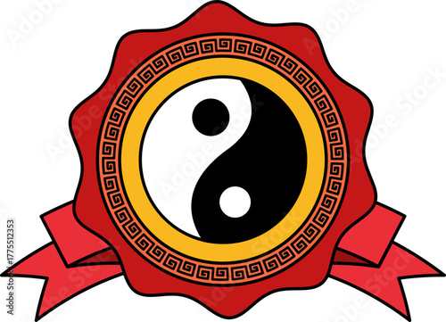 logotype of a yin yang