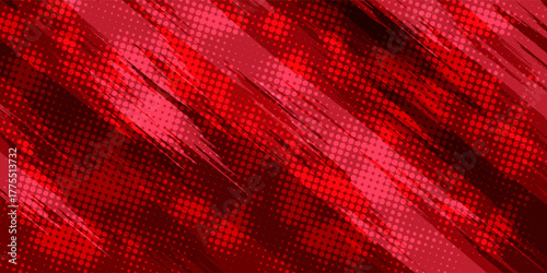 Straight red ink vector lines pack. Bloody color long and round hand-drawn brushstroke text highlights, frames, circles. Asian calligraphy brushstroke set.