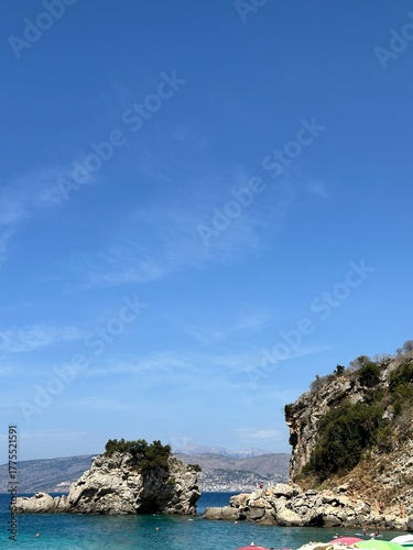 coast of the island of crete